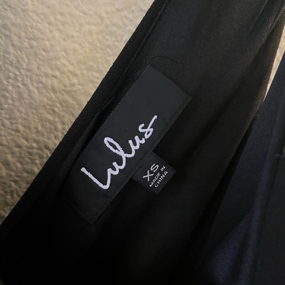 Lulu's Black Maxi Dress - Picture 3 of 8